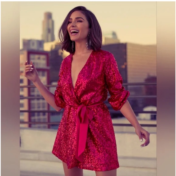 Pink sequin dress - Picture 5 of 5